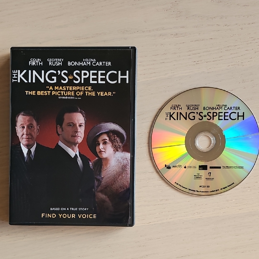 The King's Speech DVD